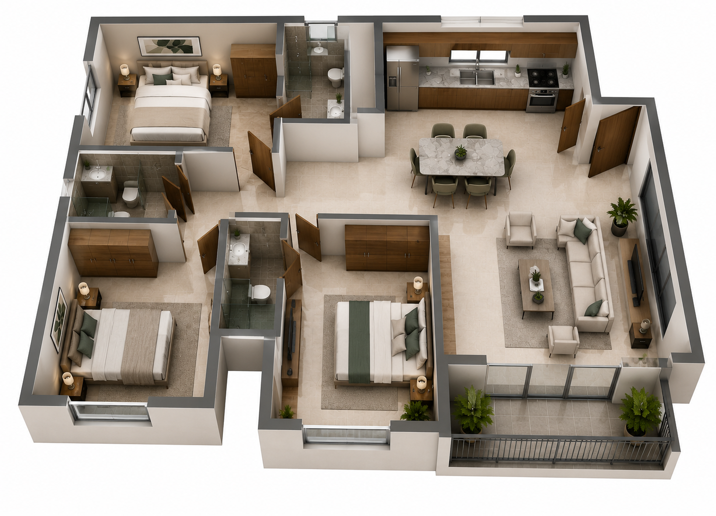 3 BHK 